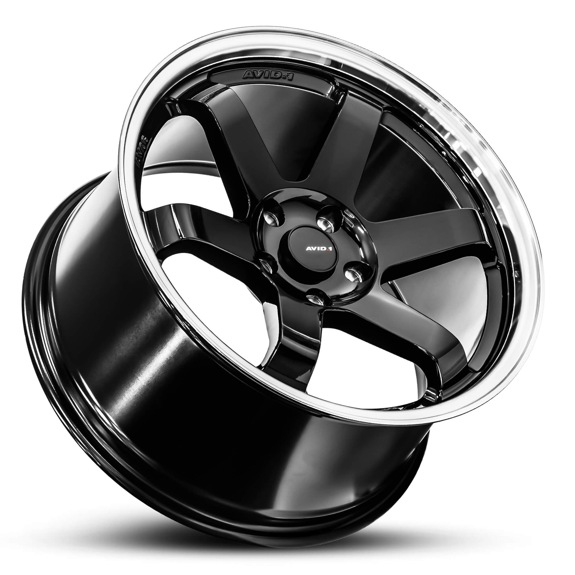 AVID AV-06 gloss black polished lip